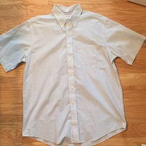 brooks brothers//short sleeve button-down 16.5